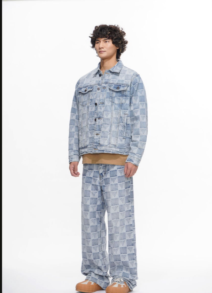 OFFICIAL - men's jacket - Light Blue Wash