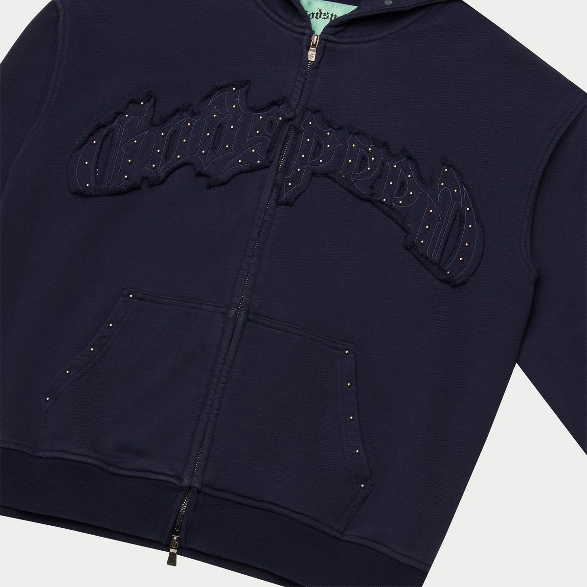 Symmetric Studded Set - Navy
