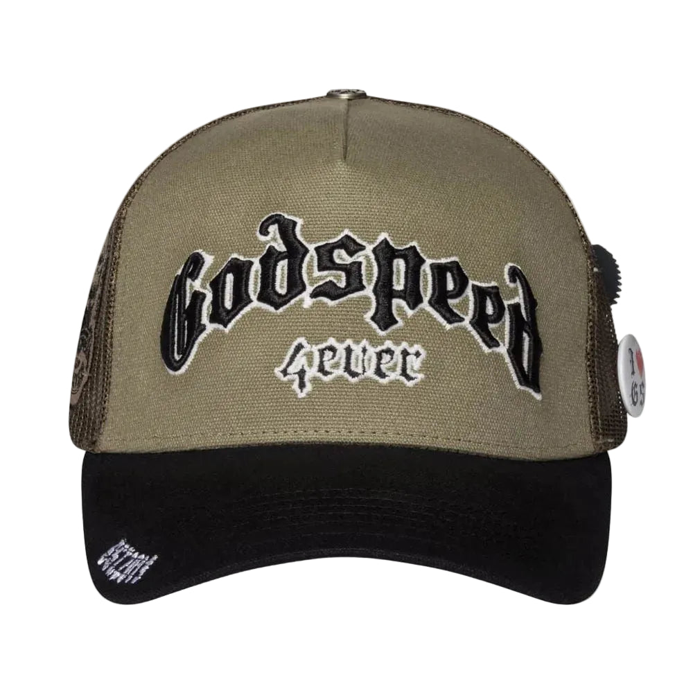 GS Forever Trucker Hat - Olive / Black