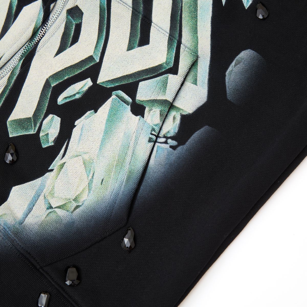 Crystal Mind Hoodie - Black