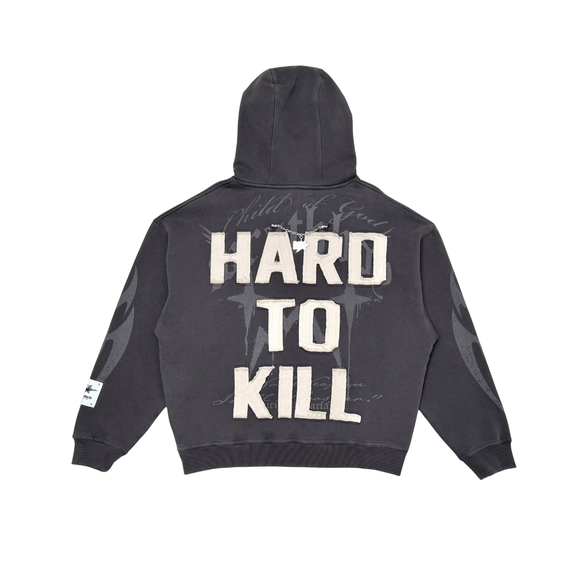 Hard To Kill - Hoddie - Black
