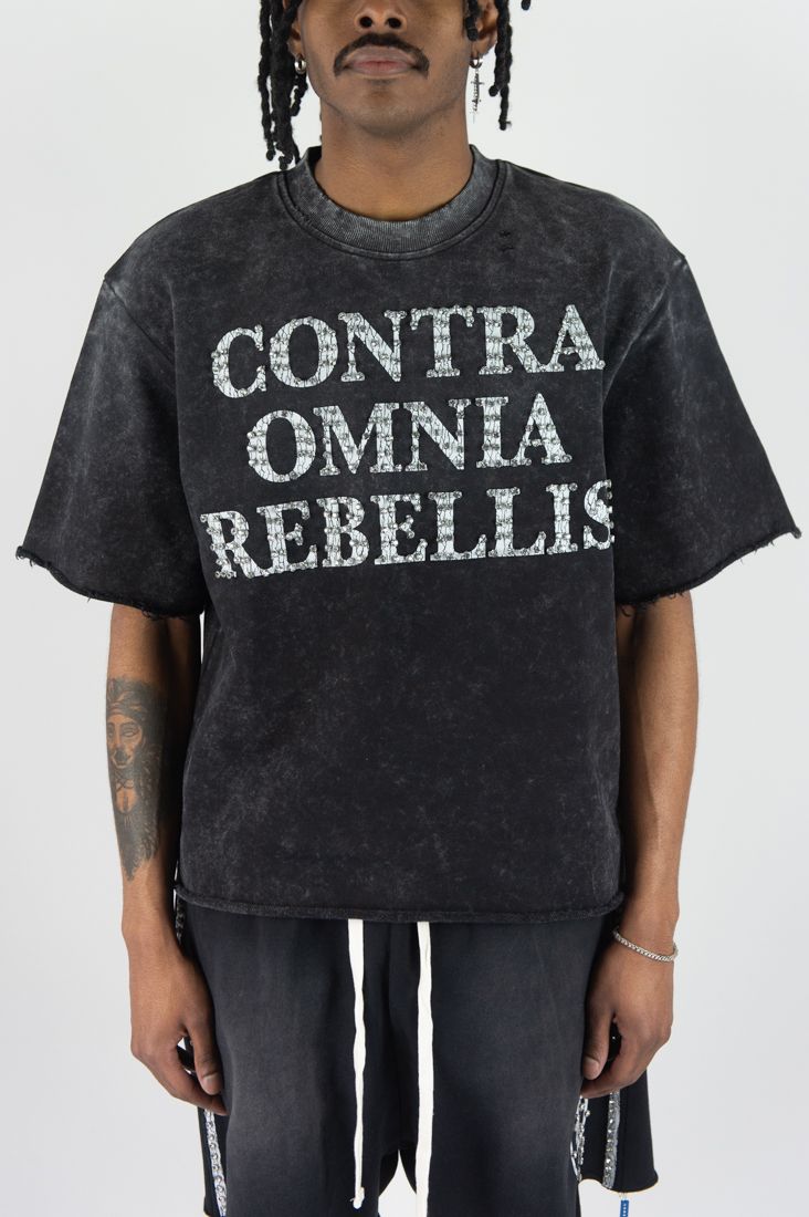 Shady T-Shirt - Ash Black