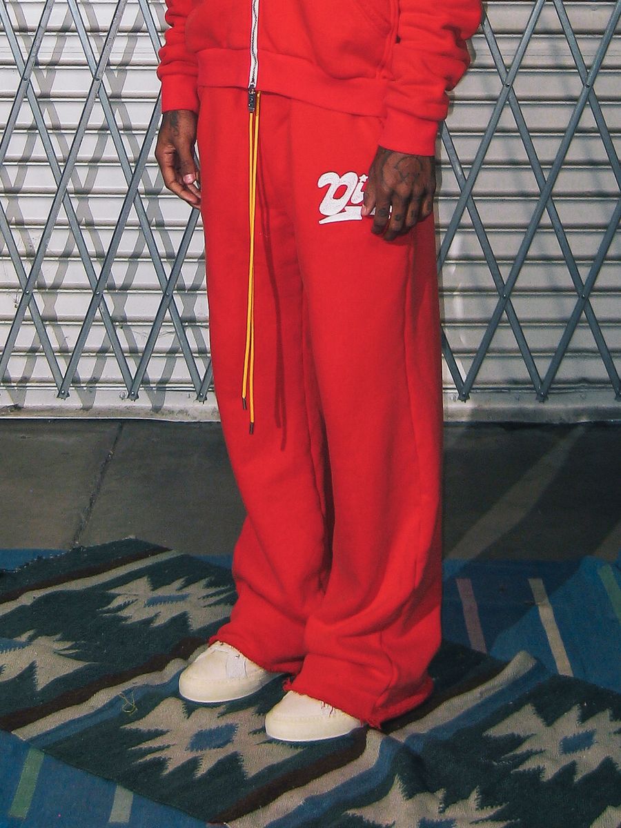 Bolt Sweatpants - Red