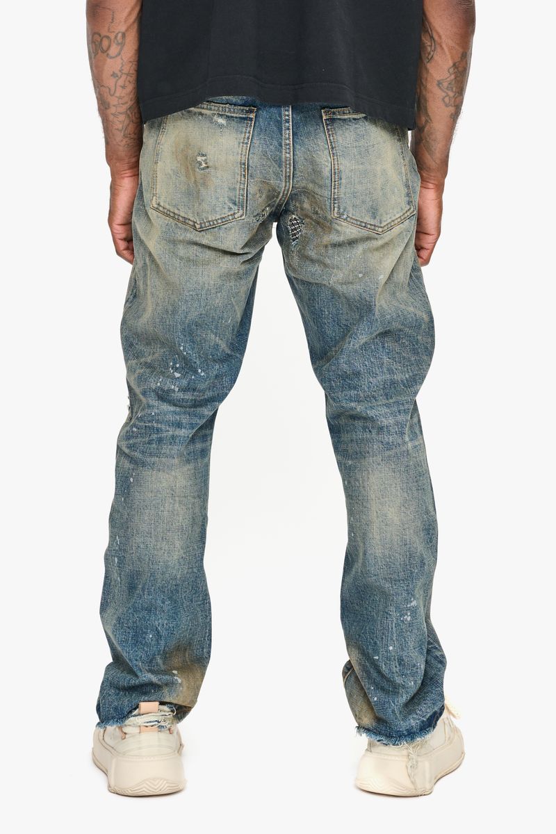 Pox Straight Denim - Dirty Vintage Wash