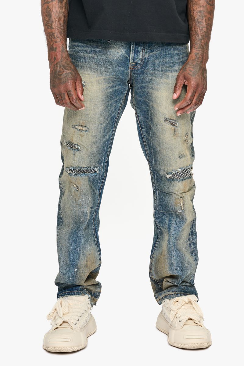 Pox Straight Denim - Dirty Vintage Wash