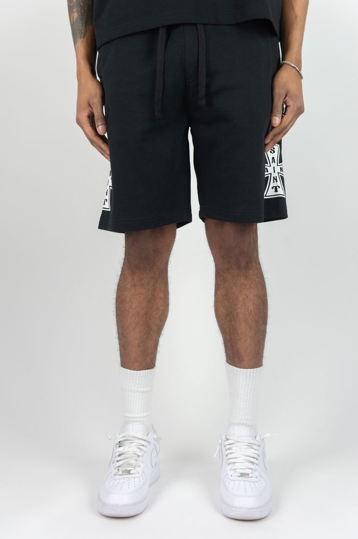 Saint Cross Shorts - Black