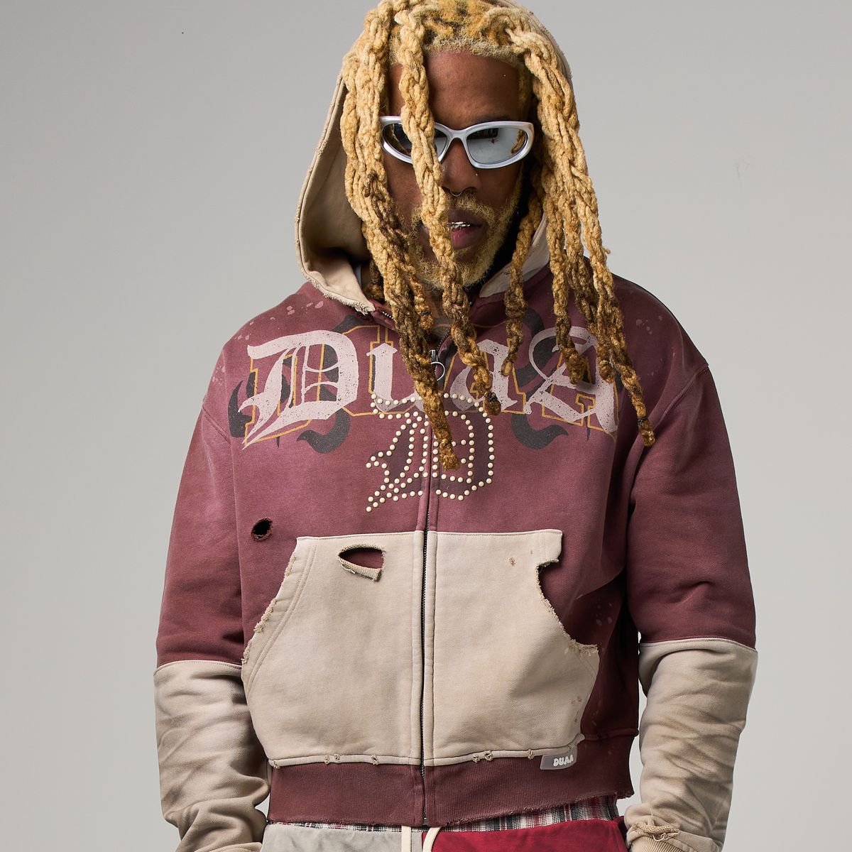 Fig Hoodie - Dark Red