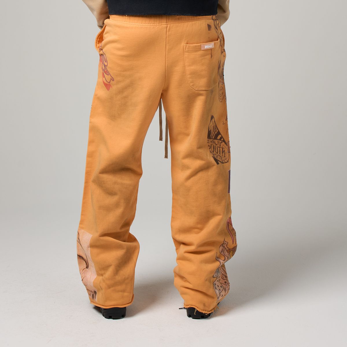 Coral Sweatpants - Orange