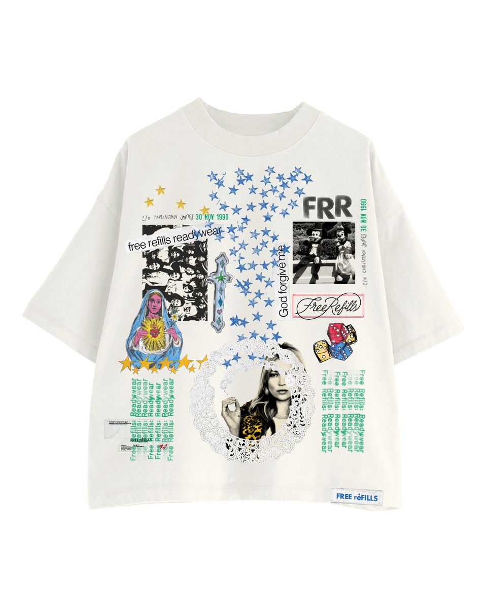 Collage T-Shirt - Off White