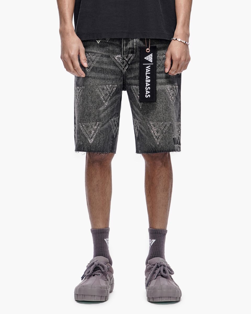 Palace Shorts - Grey Wash