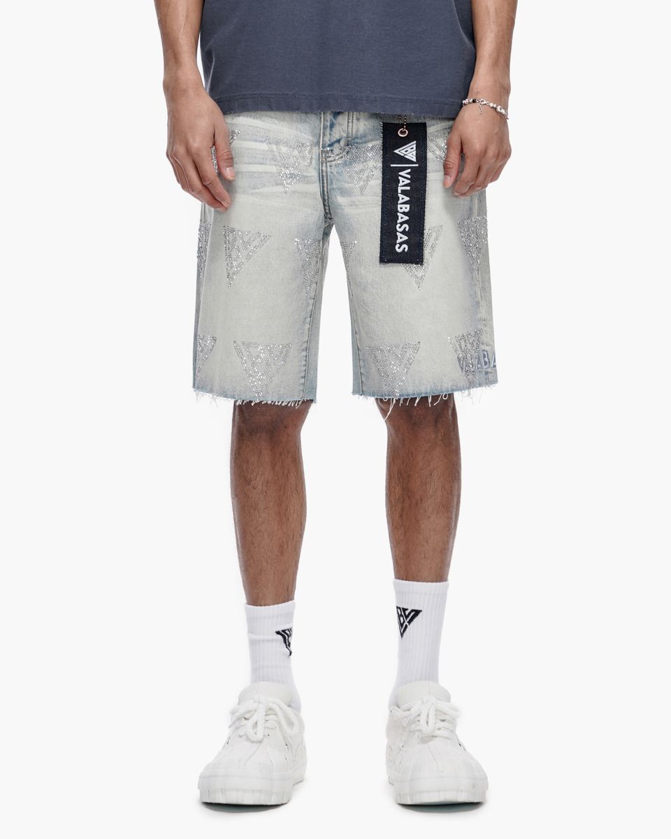Palace Shorts - Light Blue