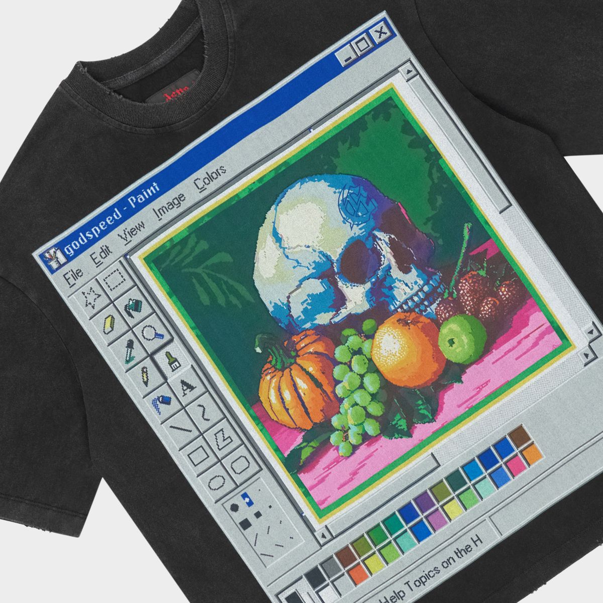 GS Paint T-Shirt - Black