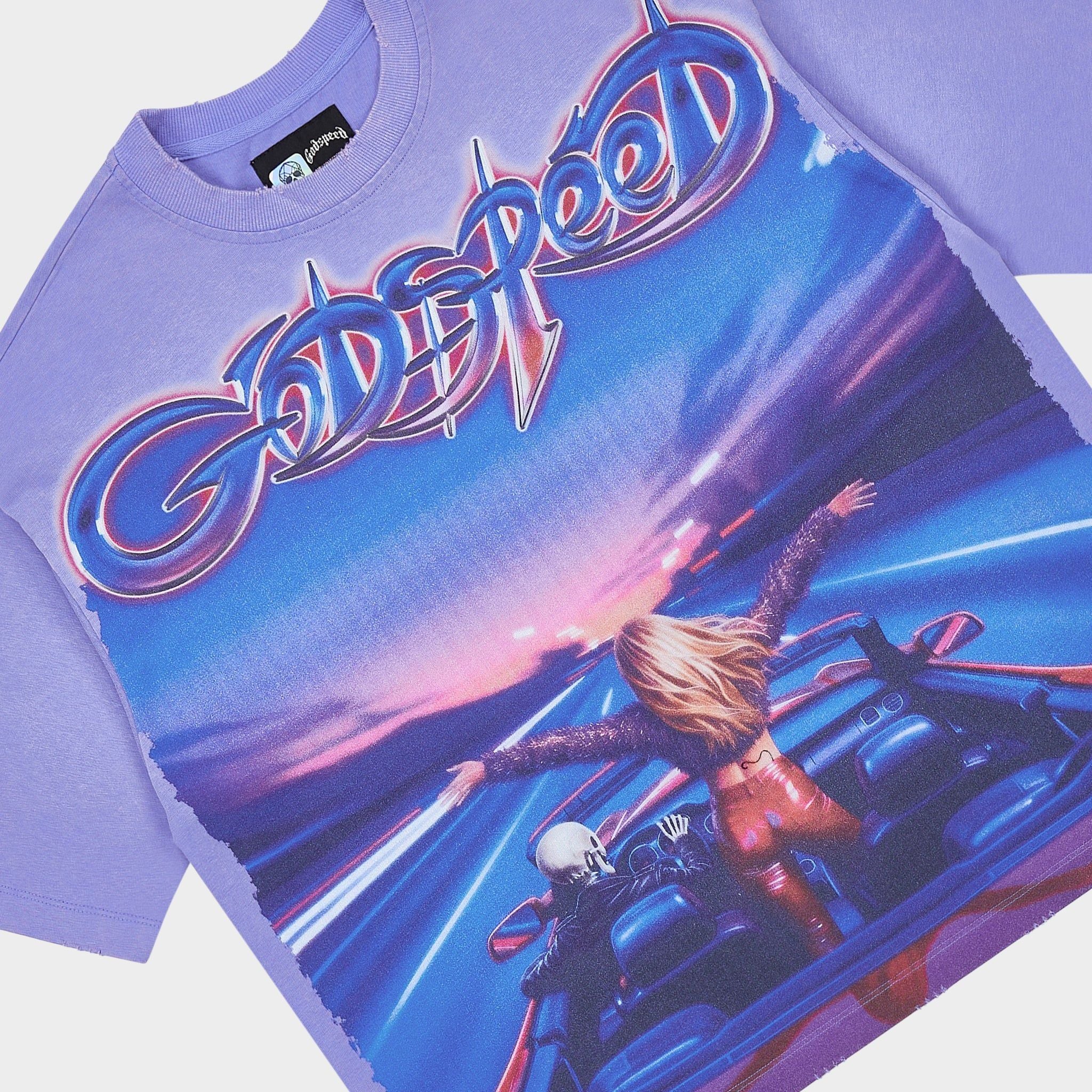 Fun T-Shirt - Purple Wash