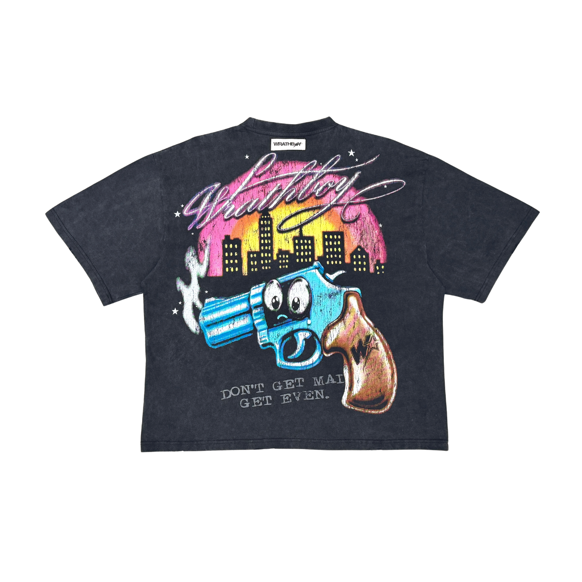 Clown T-Shirt - Vintage Black