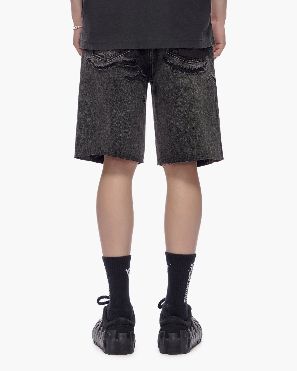 Compass Shorts - Grey Wash