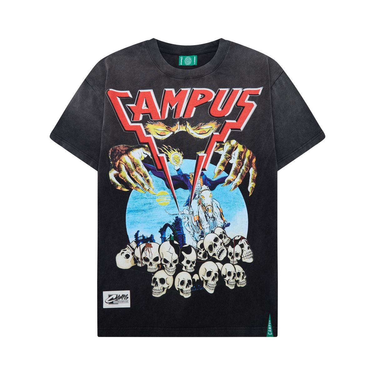 Bone Collector T-Shirt - Vintage Black