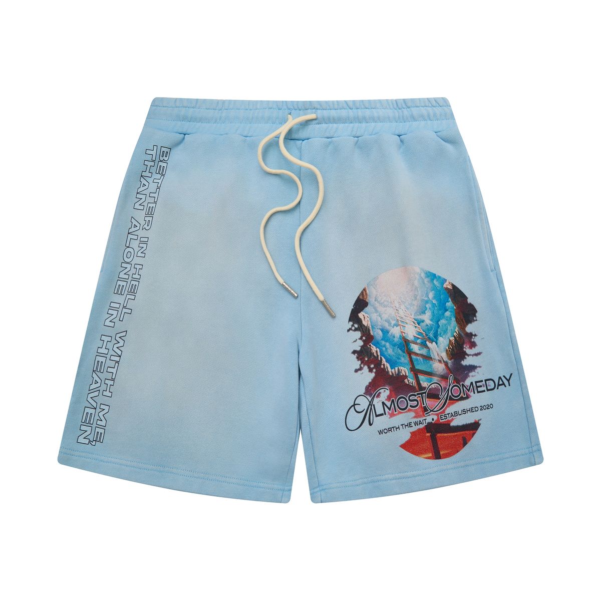 Crossroads Shorts - Sun Fade Baby Blue
