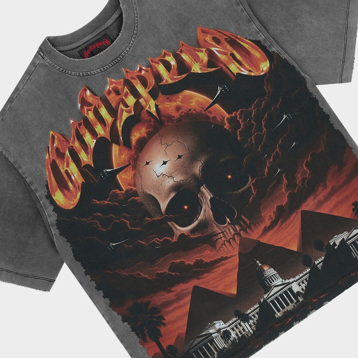 Echoes of Empires T-Shirt - Grey