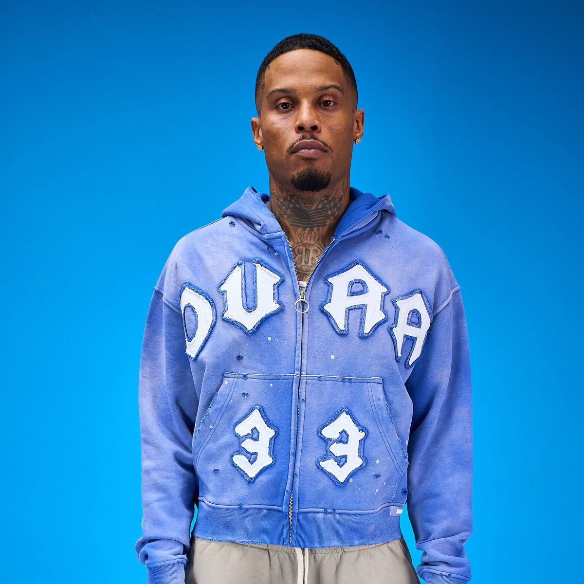 33 hoodie - Royal Blue