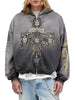 Guns N' Roses Zip Hoodie - Stained Black