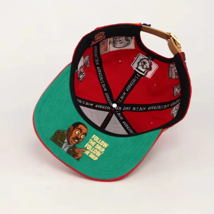 House Party Strap Back - Red