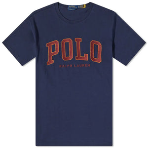 RL Logo Embroidered T-Shirt - Navy