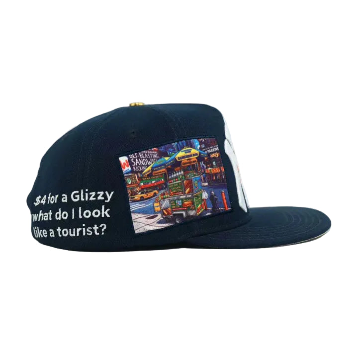 Glizzy Strapback - Navy