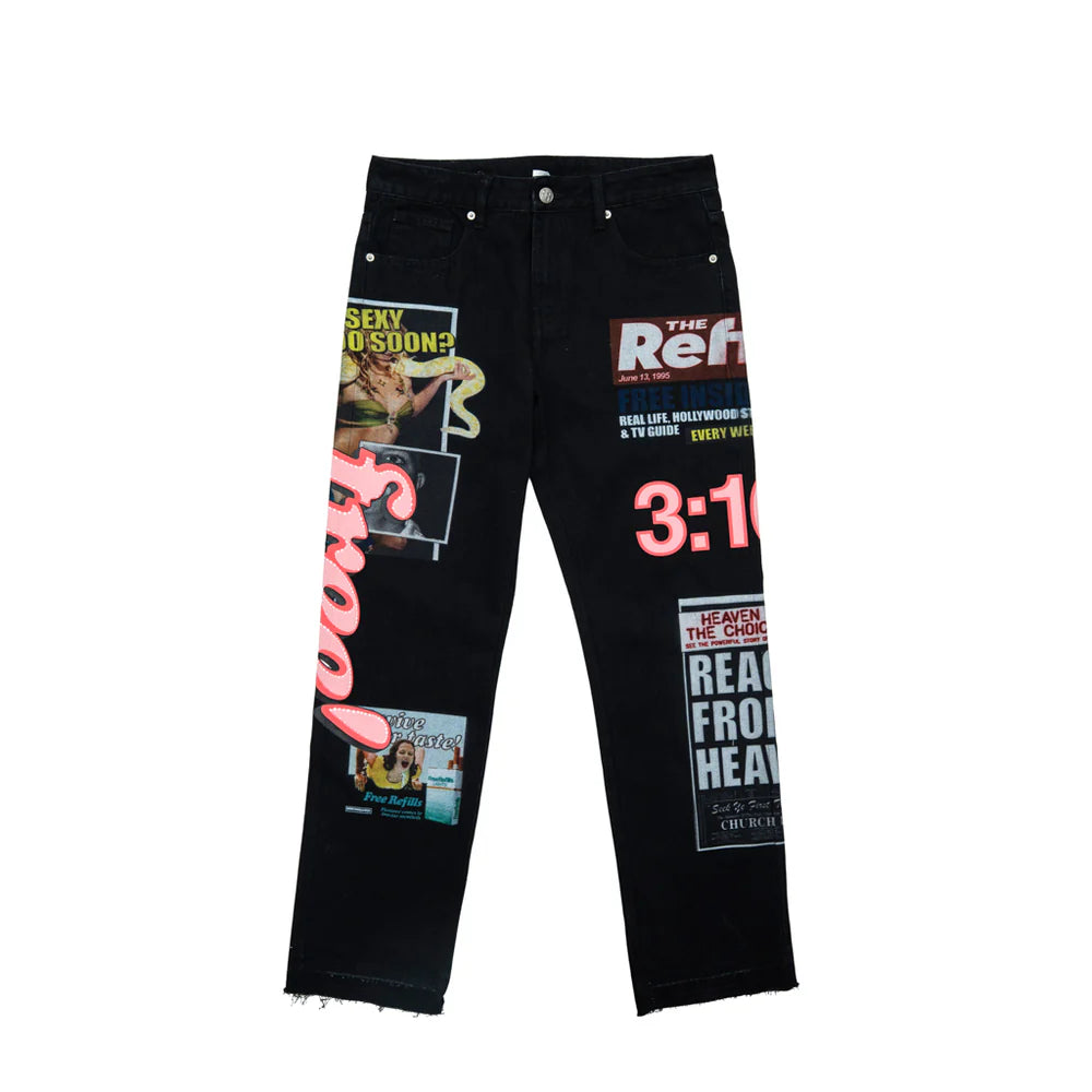 Tabloid Denim - Black