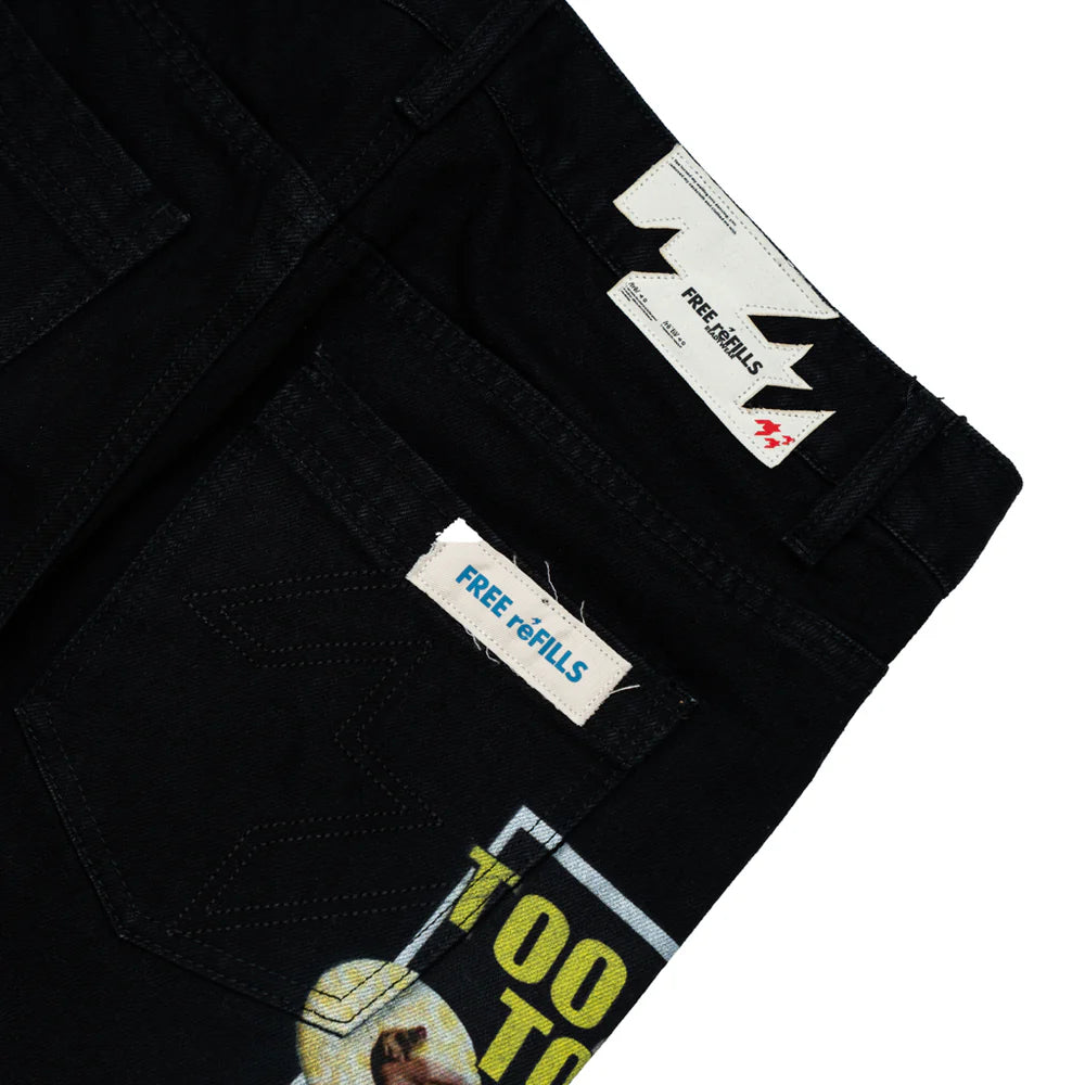 Tabloid Denim - Black