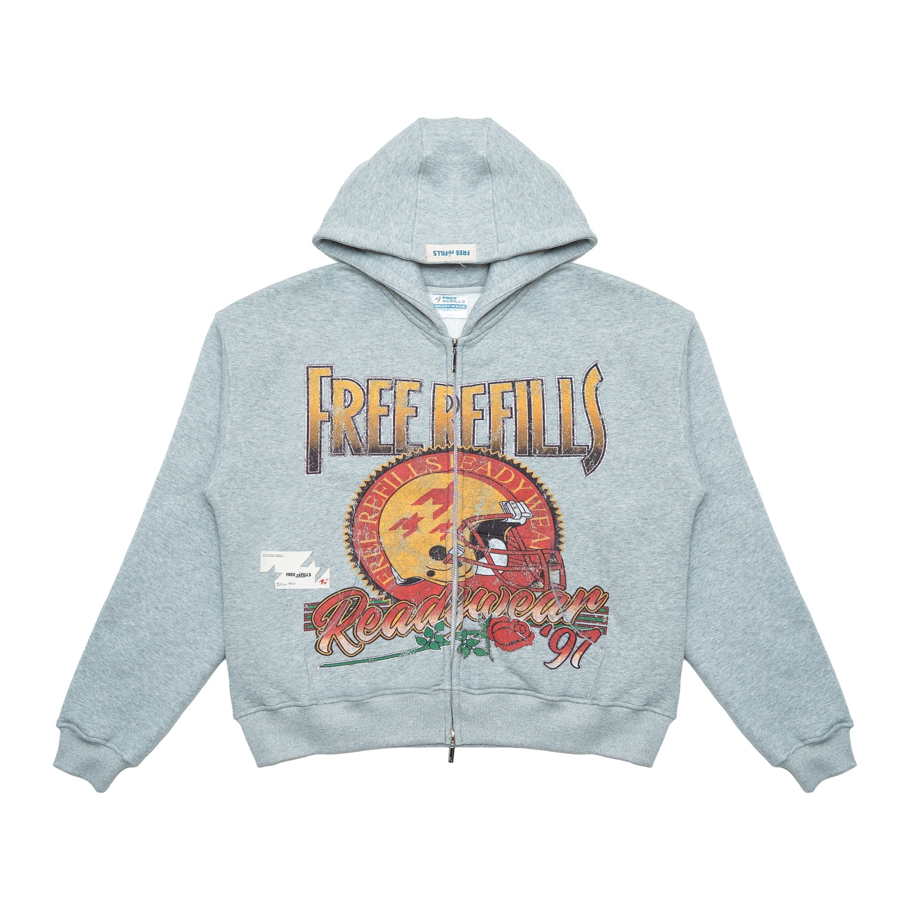 Rose Bowl Hoodie - Grey