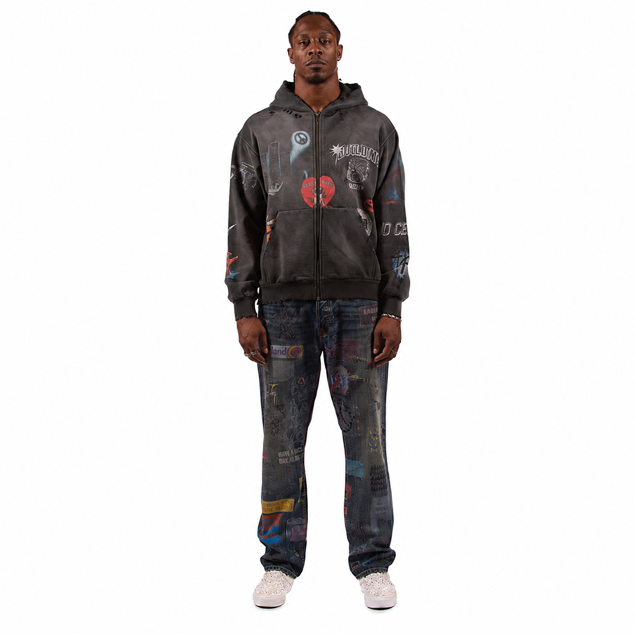 Cladding Hoodie - Black