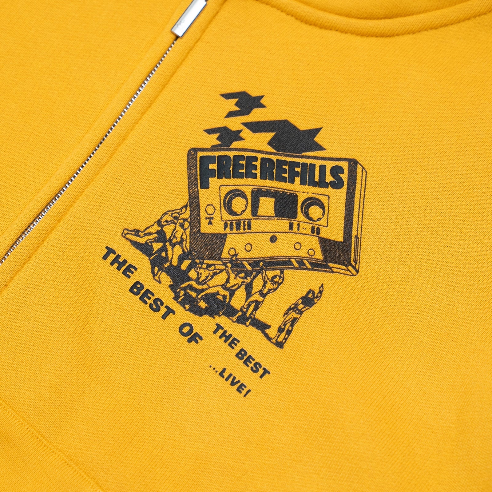 Flyer Zip Up Hoodie - Yellow