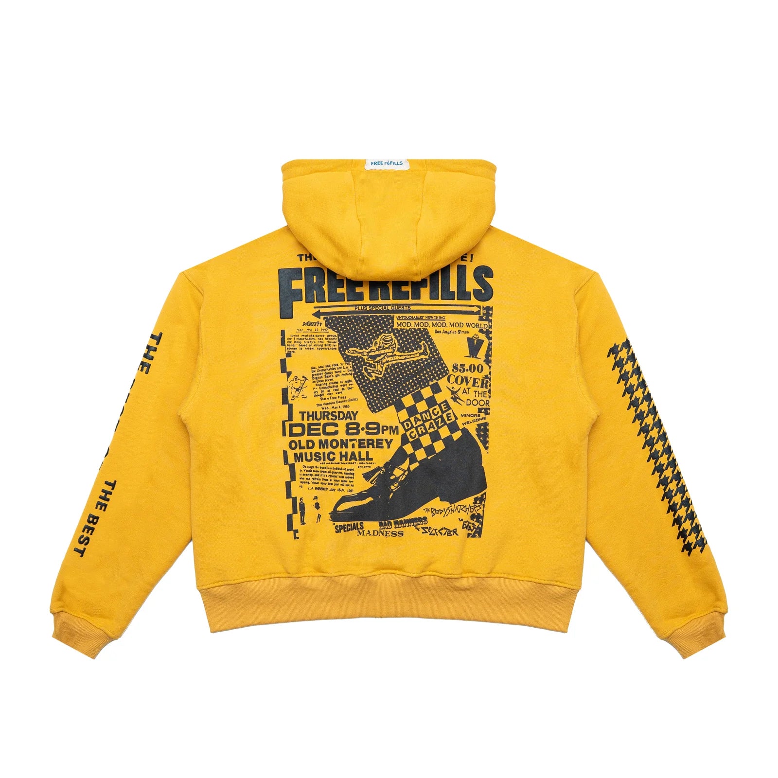 Flyer Zip Up Hoodie - Yellow