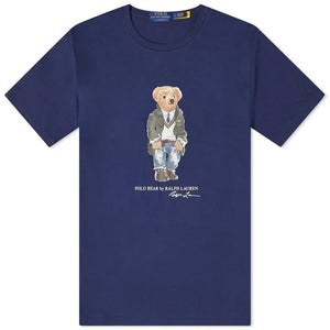 5 Buddy Polo bear T-Shirt - Navy