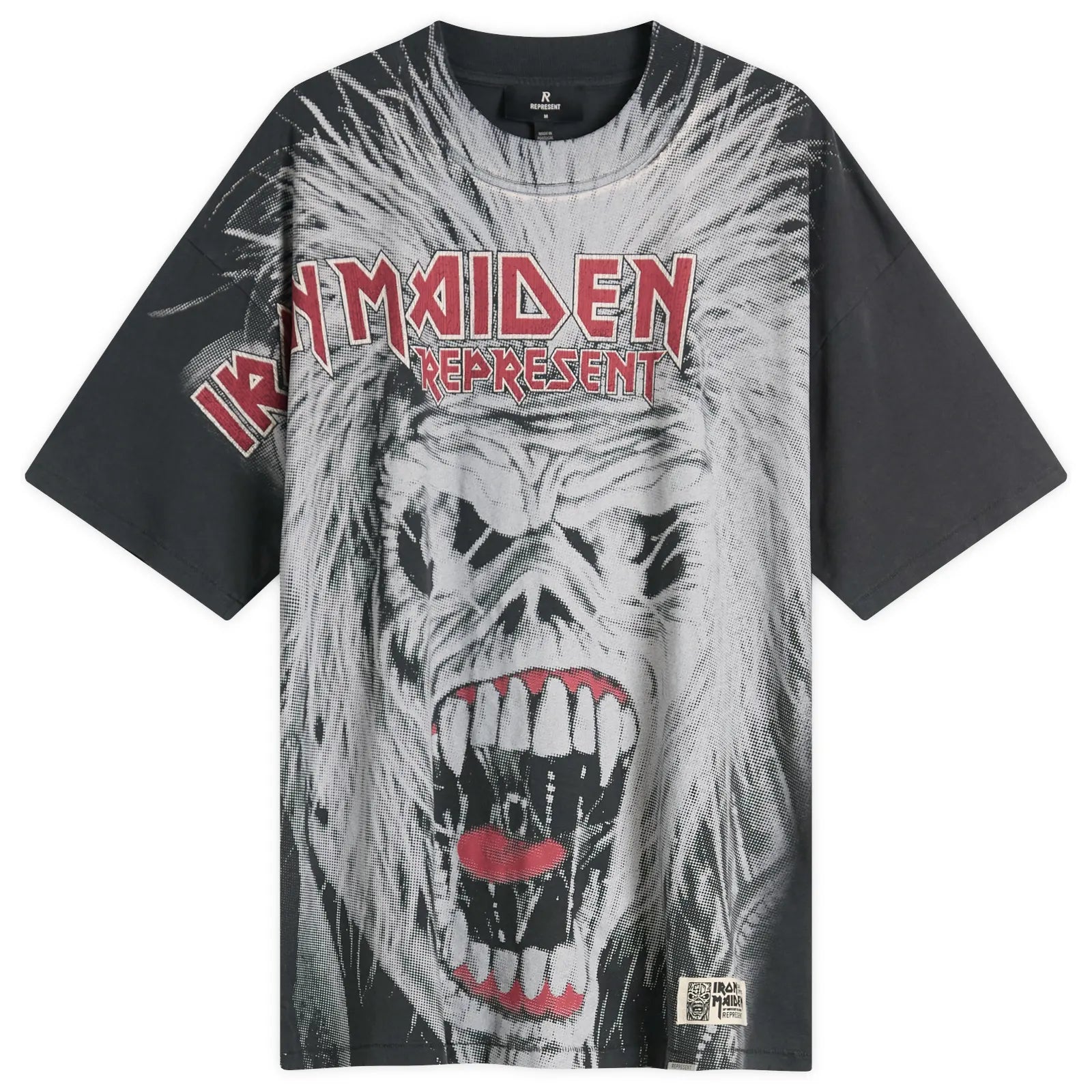 British Metal T-Shirt - Stained Black