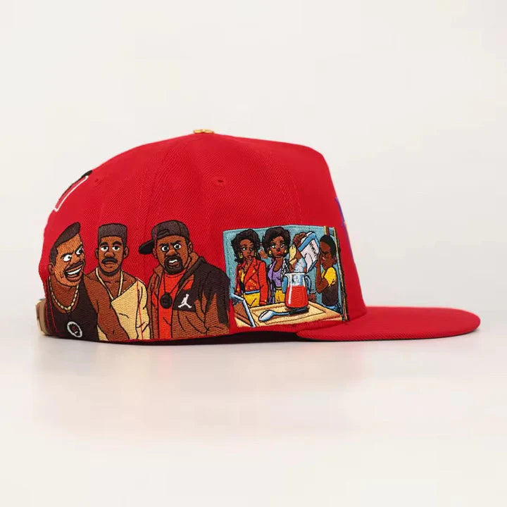 House Party Strap Back - Red