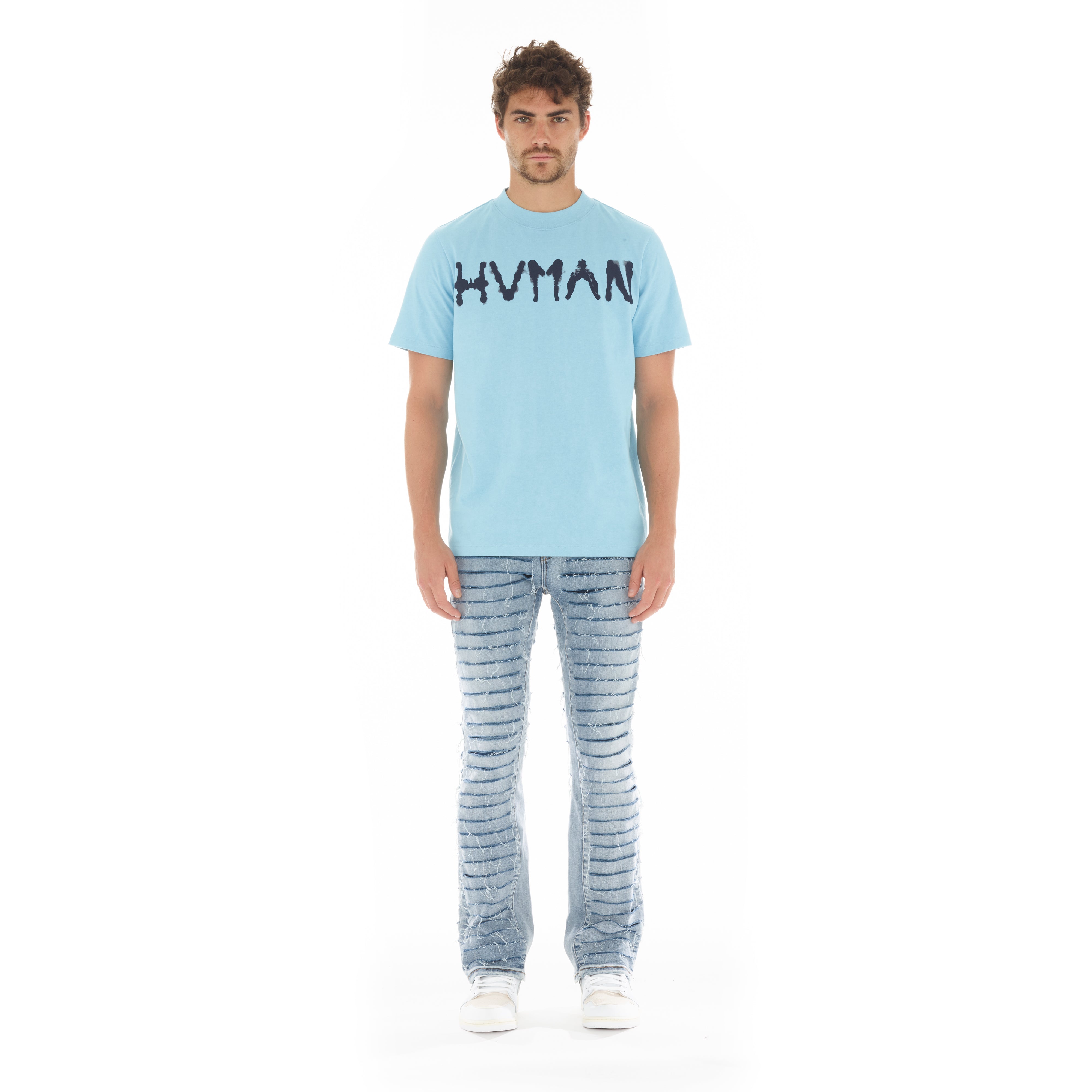 NOVELTY TEE "INKBLOT" IN SKY