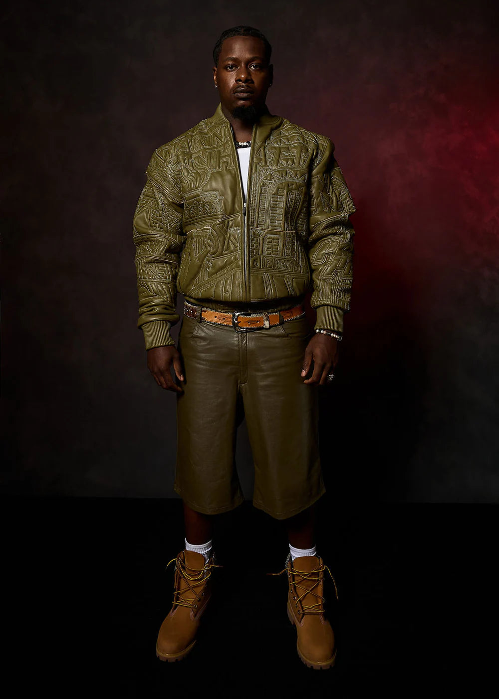 NYC Boro Quilted Jacket - Olive