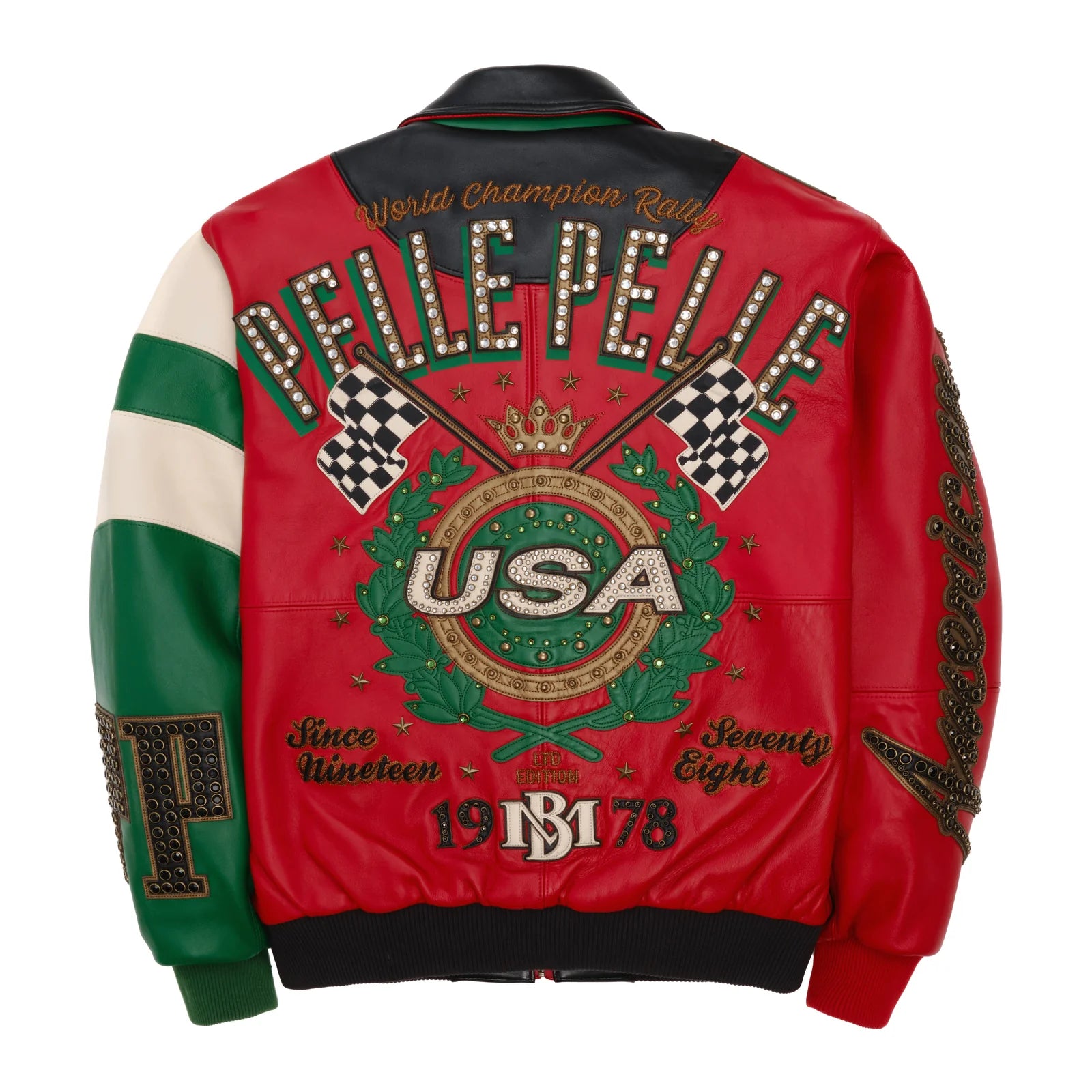 Daytona Special Jacket - Cabernet / Black / Jet Green