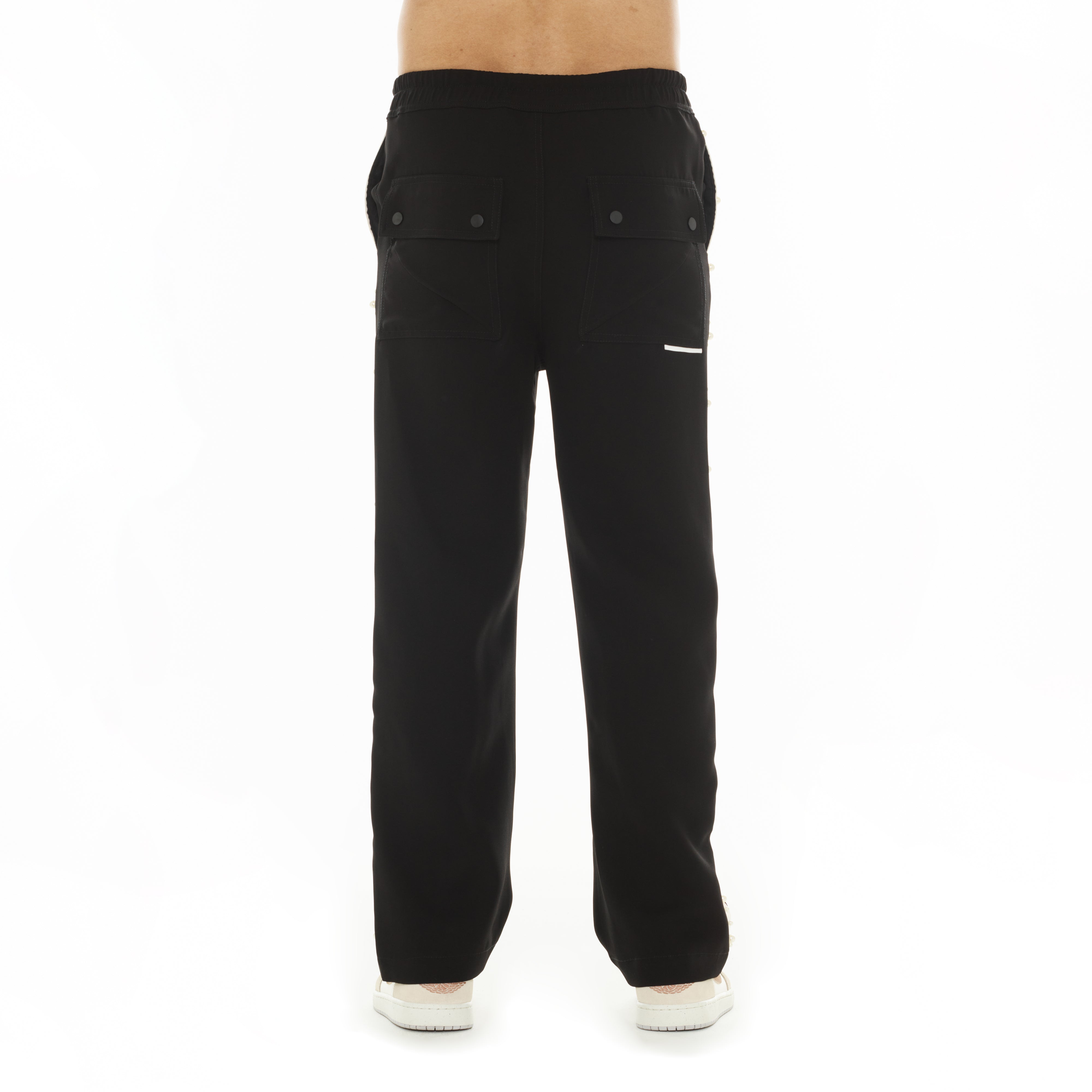 Hvman's Baggy Track Pants in Black