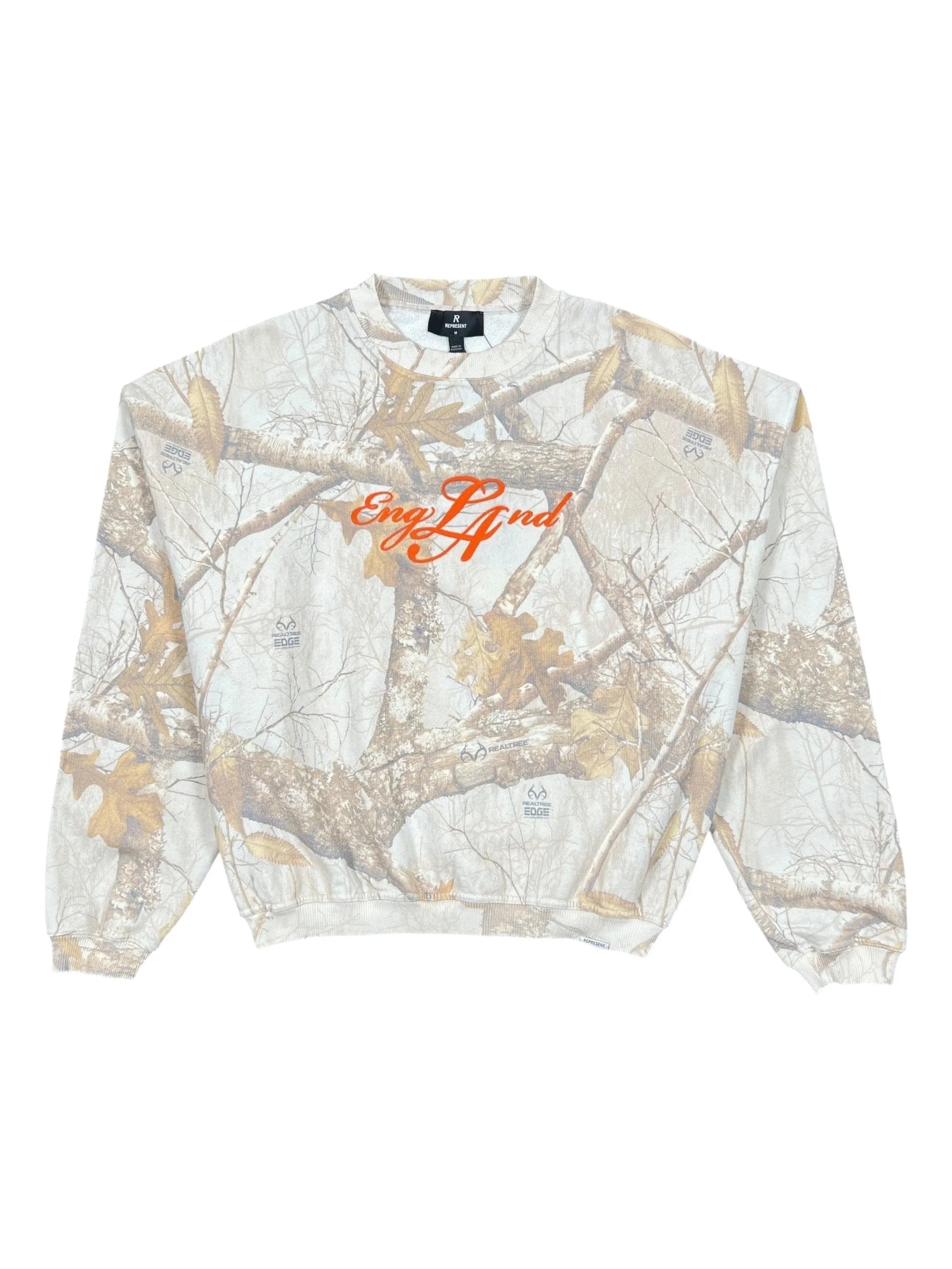 EngLAnd Sweater - Washed White Realtree