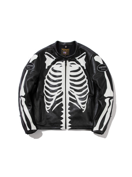 Bone Flat-Track Moto Jacket - Black – Sammys NYC