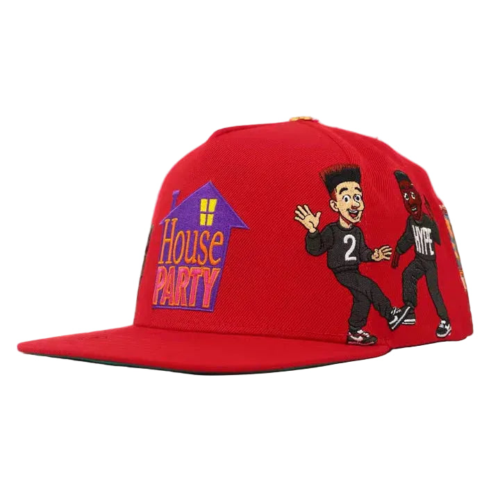 House Party Strap Back - Red