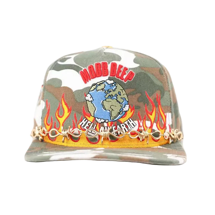 Queens Get The Money  Strap Back - Camo