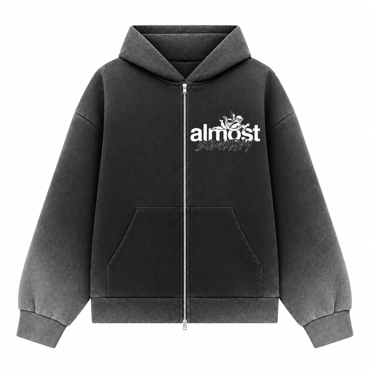 Enemies Zip Hoodie - Black