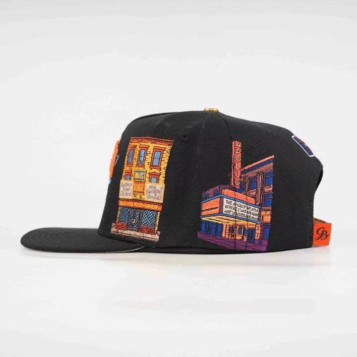 Harlem Strapback - Black