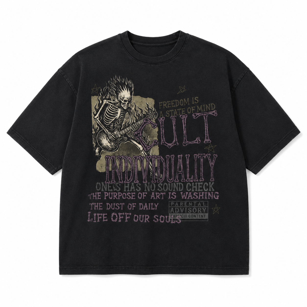 Freedom - T-Shirt - Vintage Charcoal
