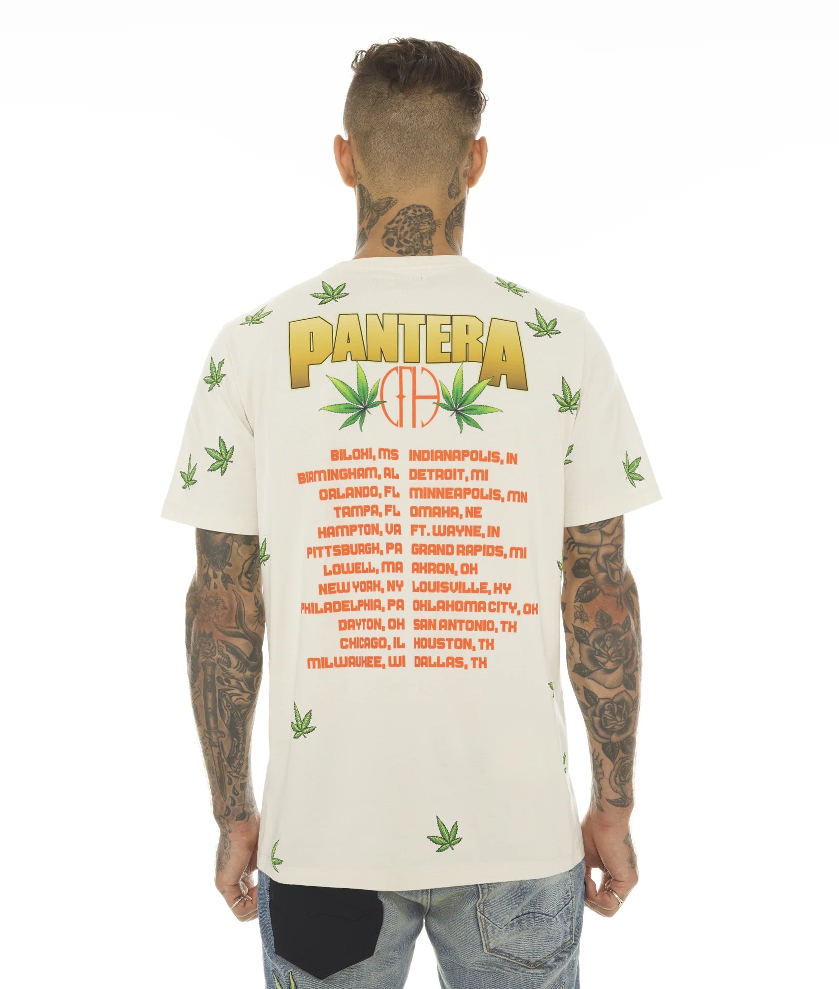 Pantera 420 Tee - Cream