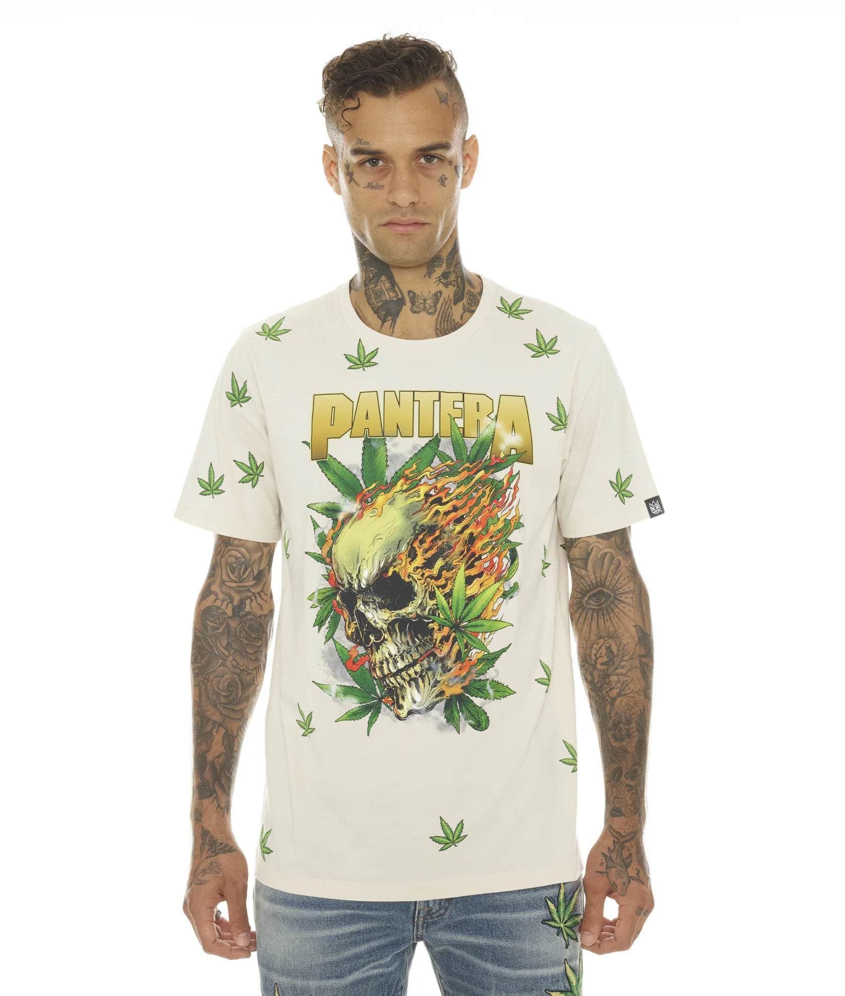 Pantera 420 Tee - Cream