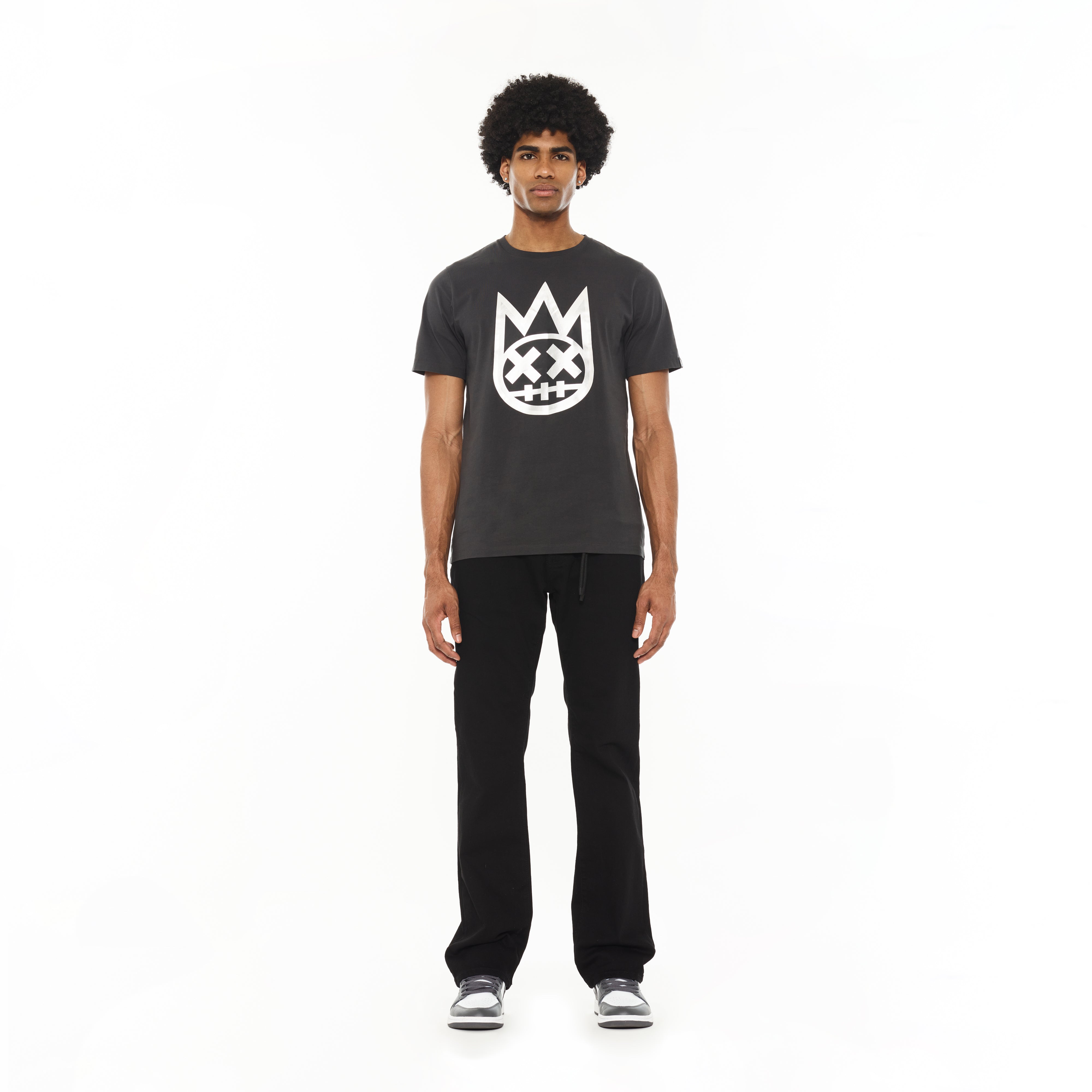 Cult's Rebel Straight Jeans in Solid Black
